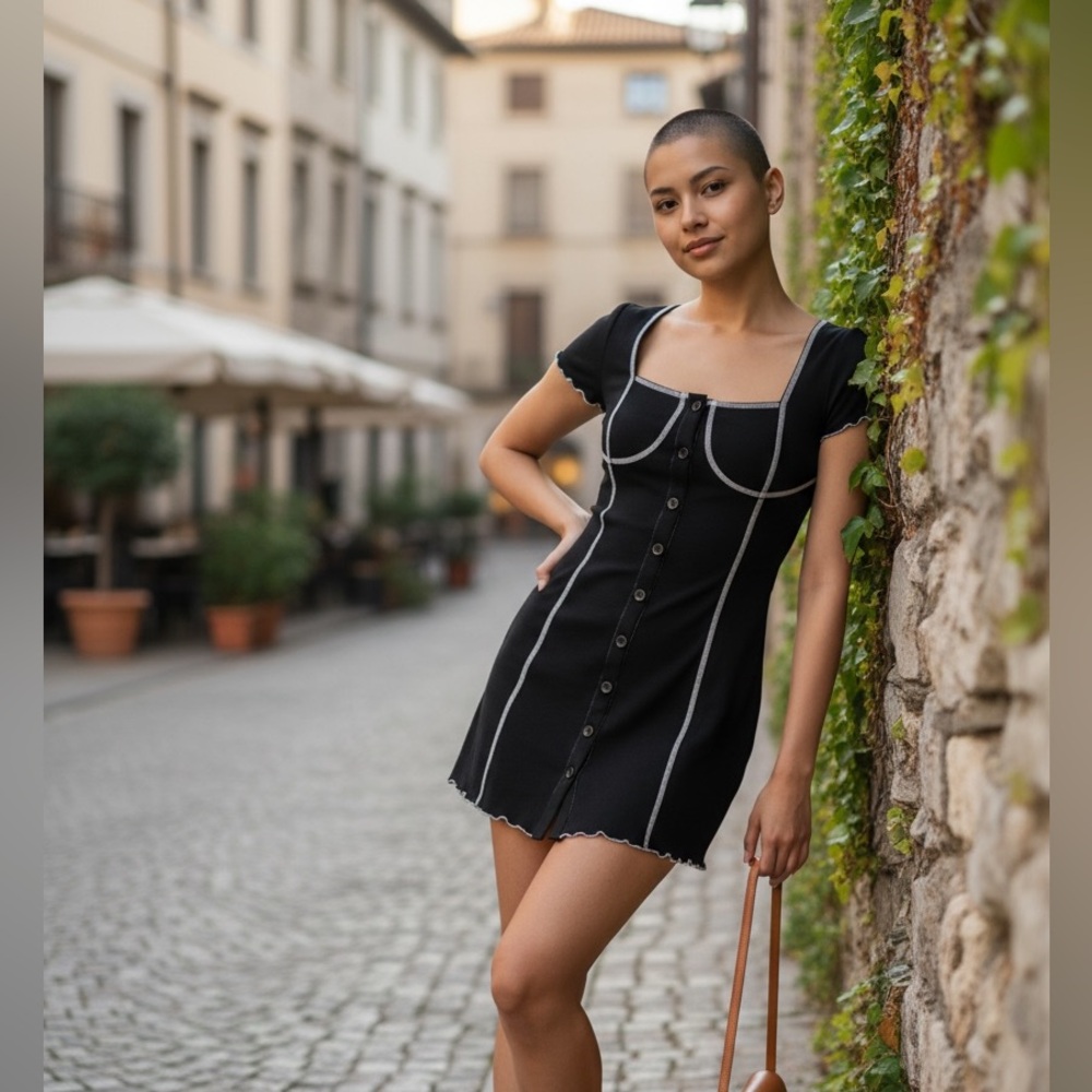 DOLLS KILL “CANDID ENCOUNTERS” MINI DRESS – NWT CURRENT MOOD